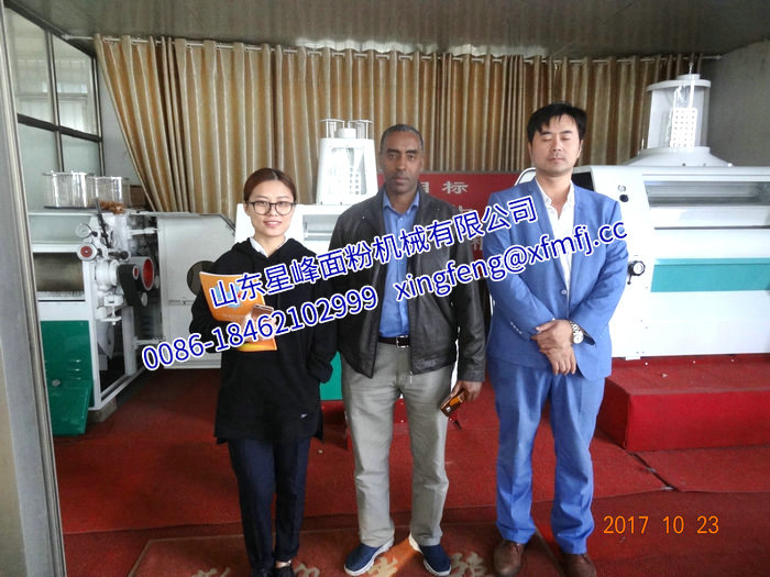 非洲客户来厂参观