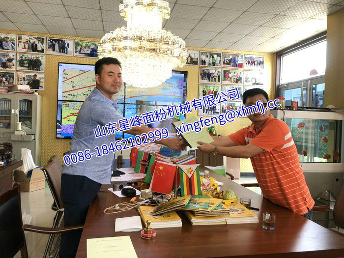 菲律宾客户来厂签约